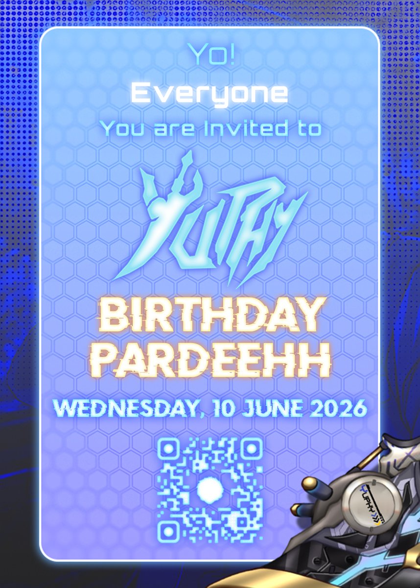 yuphyjoy_'s tweet photo. Hii Gengss, jadi ada yg mau ultah nih...

hehe, mampir yuk!

📅 10 Juni 2026
⏰ 20:00WIB
🔗https://t.co/NgId3F8C0d

bole banget kalo ada yg mau berucap di gform
📜https://t.co/lB6oLy6urp

BD pertama aku kak setelah bertahun tahun, ramein dong 👉🏼👈🏼 https://t.co/983pfMWd89