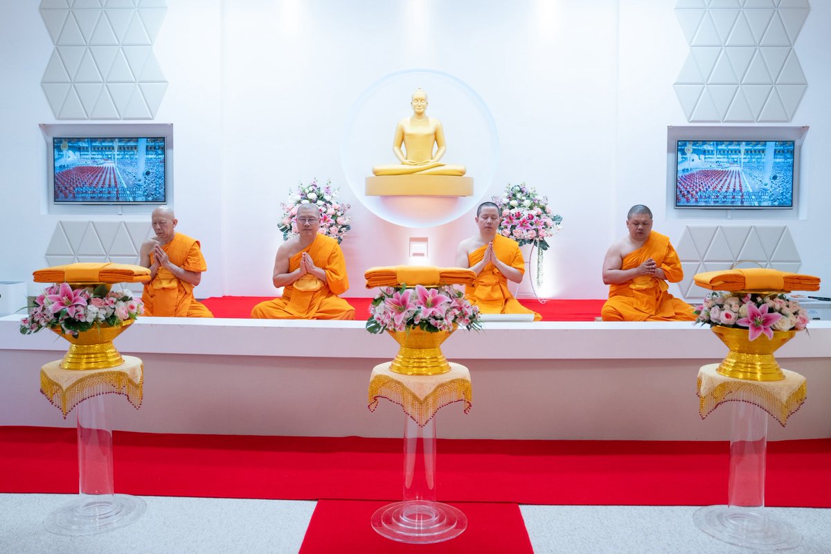 WatStockholm's tweet photo. วัดพระธรรมกายสตอกโฮล์ม ประเทศสวีเดน
จัดพิธีบูชาข้าวพระประจำเดือน
วันอาทิตย์ที่ 7 มิถุนายน พุทธศักราช 2569
ณ Wat Phra Dhammakaya Stockholm
#เอาบุญมาฝากลูกพระธัมฯทั่วโลกนะครับ https://t.co/ZfjYYLfQ0p
