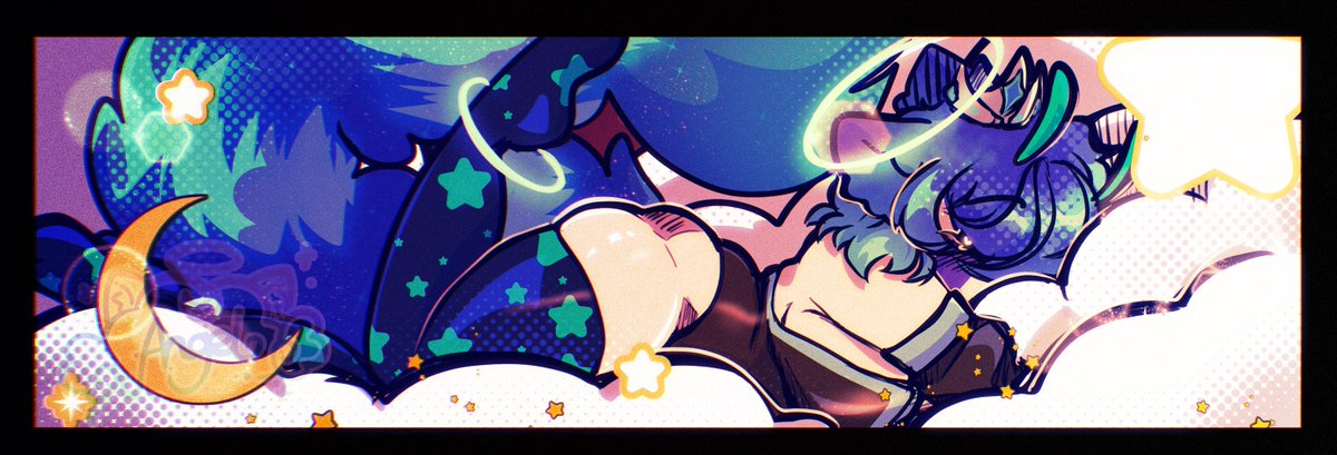 AngelMoonling's tweet photo. Vgen banner commission <3 https://t.co/c9m117vHm0