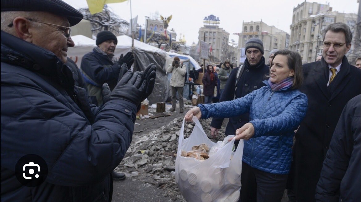 cdmikes's tweet photo. State dept wanted Ukraine to open its butthole to Chevron and Exxon and when Yanukovich didn’t sign off, Nuland and the rest of the st dept deep state cronies color revolutioned the country. Threw $5B behind National Endowment for Democracy and into civil society, democracy and independent media groups in Ukr.