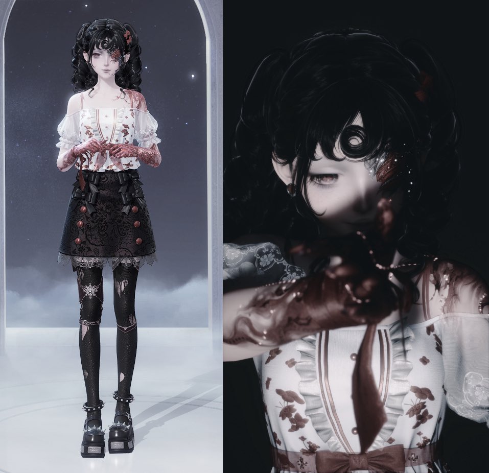 timelessnikki's tweet photo. Killer doll 

#InfinityNikki #infinitynikkitwt https://t.co/N5JShq5hEP
