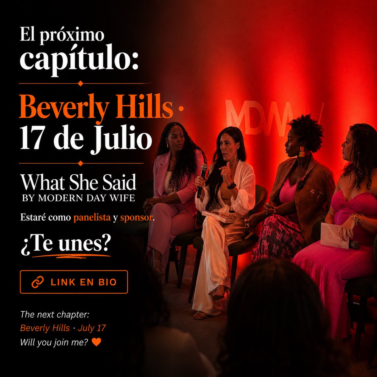 arycoltellacci's tweet photo. La grandeza que buscas... ya vive en ti.
El problema es que alguien te convenció de que no.
 
Miami lo demostró el 14 de Mayo.
Beverly Hills lo confirma el 17 de Julio. 🔶
 
#DespiertaTuGrandeza #WhatSheSaid #BeverlyHills #AriannaColtellacci https://t.co/O1Fs4XkiYp