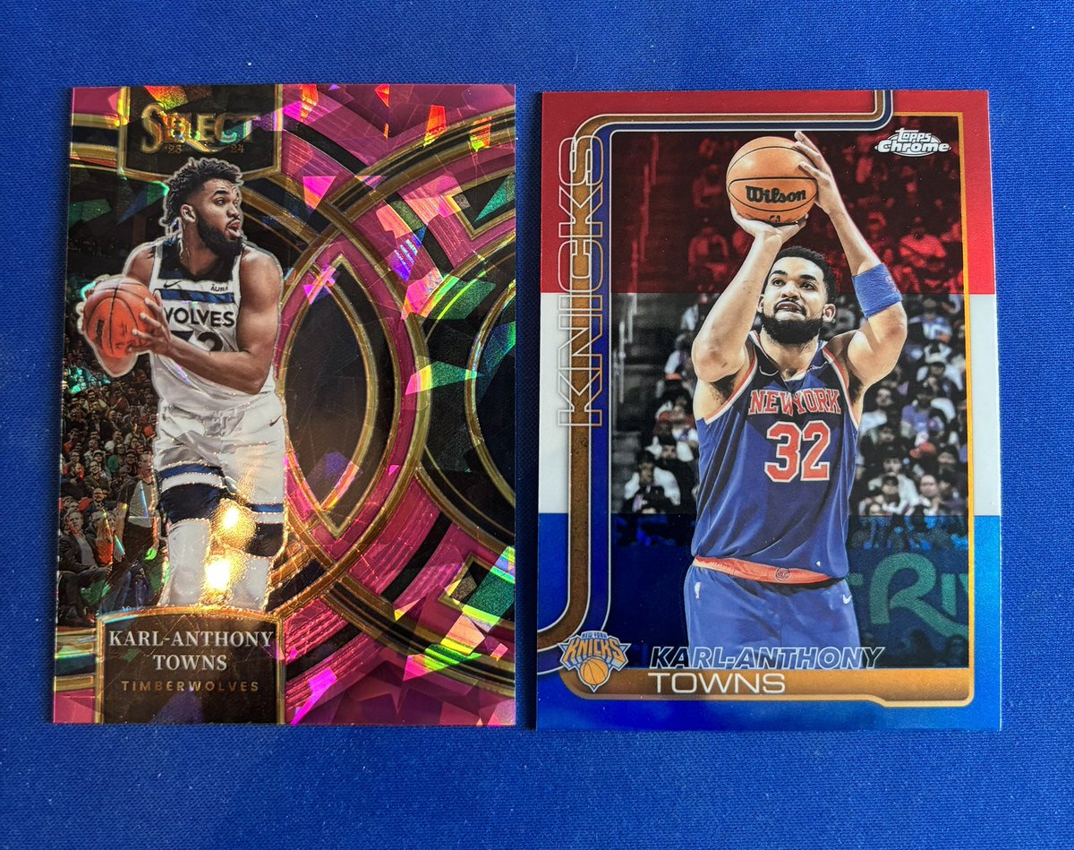 $6.00 2023 Panini Select Prizm Pink Ice /99 Karl-Anthony Towns