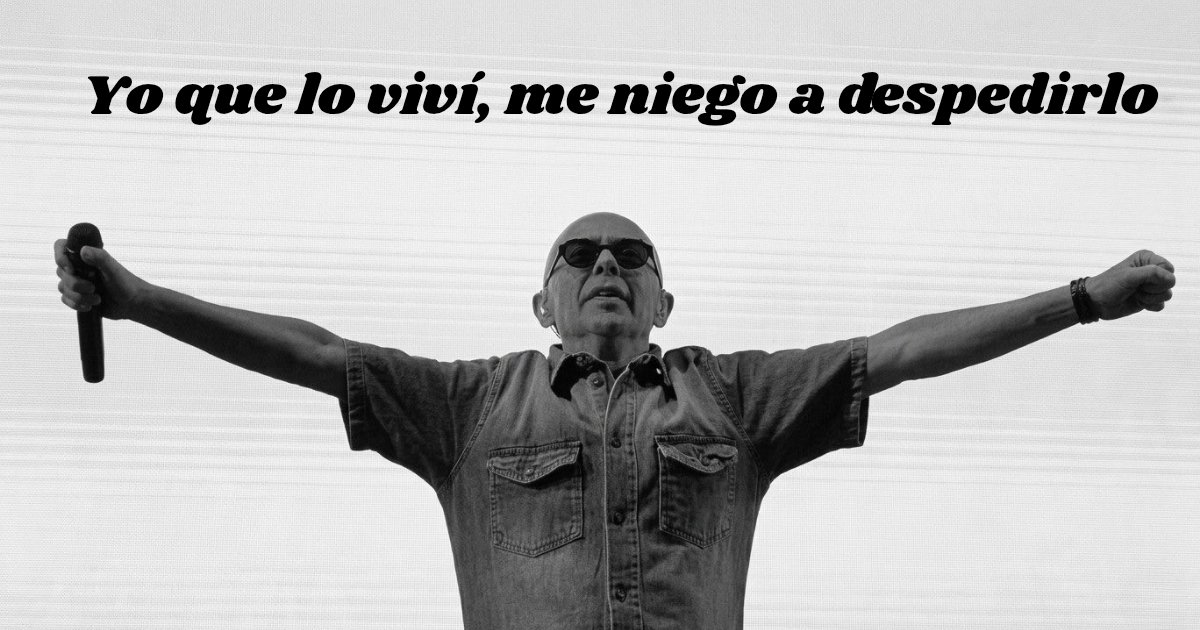 ClaudioO1963's tweet photo. Niego mi tristeza y comparto el dolor.
¿Ir a despedirlo...? No, yo lo viví. 
Lo sentí en cada recital. 
En días de música y viajes. 
Está acá, en mi corazón y un corazón no se endurece porque sí...
#SoyRedondoHastaQueMeMuera https://t.co/BsnzYUXvDc