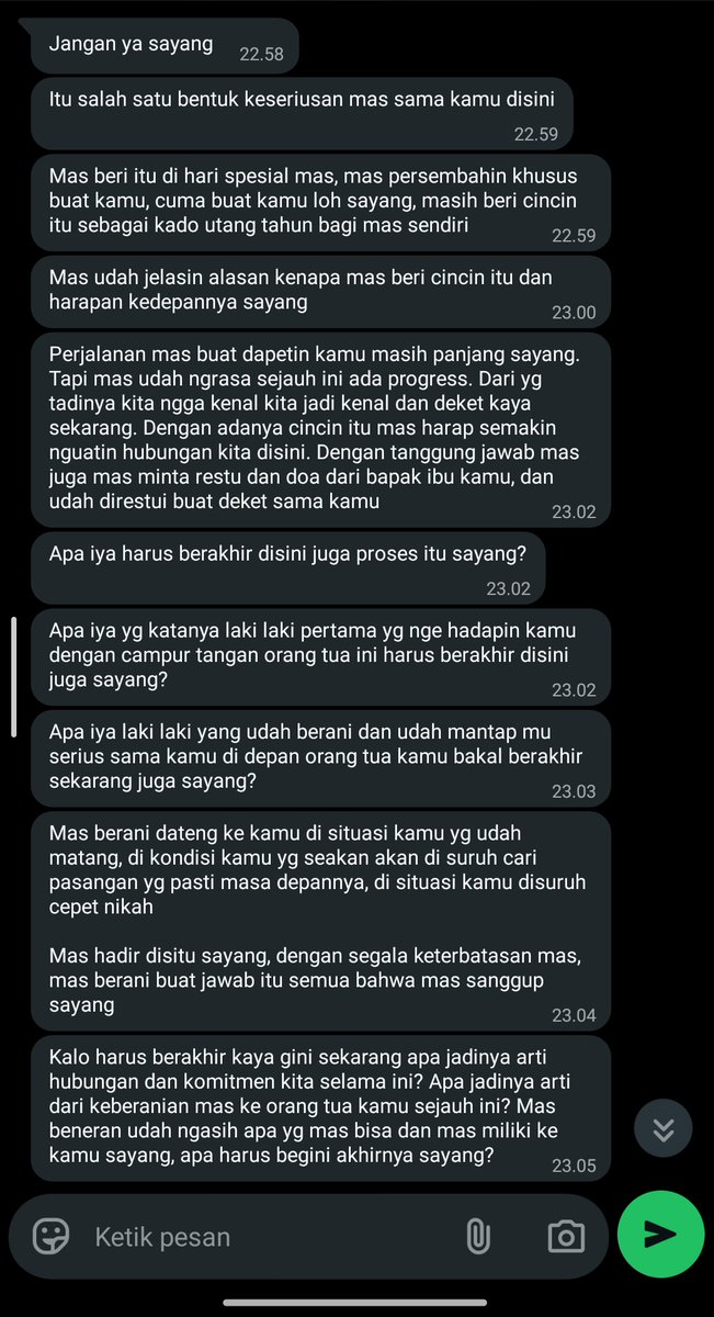 heartfullyhuman's tweet photo. gabisa minta putus krn udh tunangan, bzirrr https://t.co/c8NDEGGdQ2
