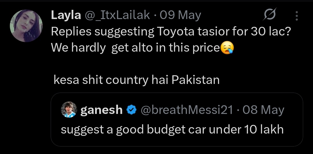 PappuChoto's tweet photo. "An average Pakistani is more well off than many in India" https://t.co/yWa3ZKgpdM