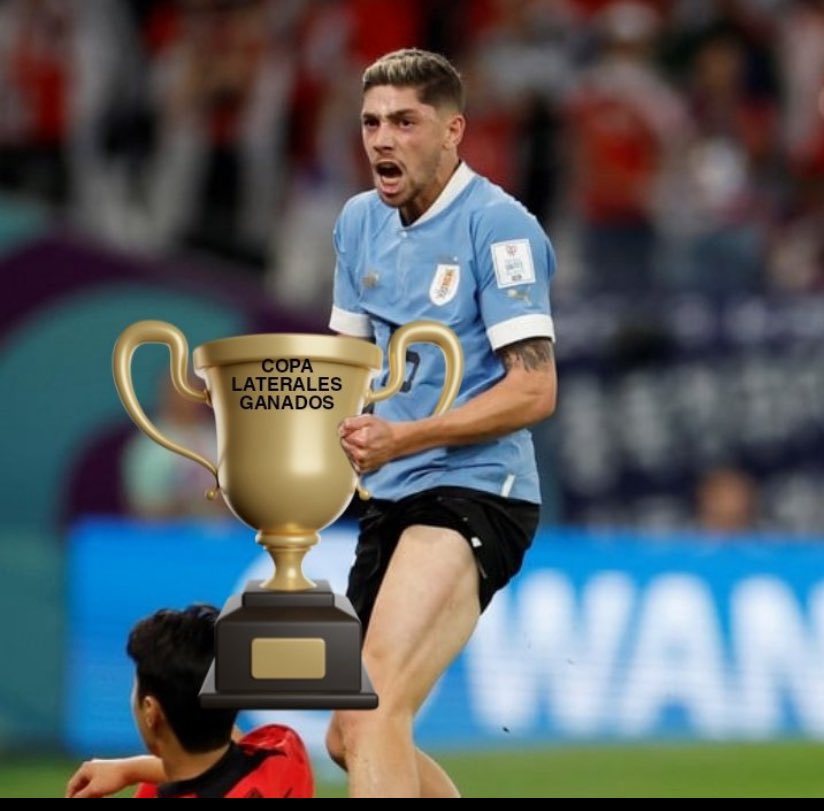 AndyArru's tweet photo. @psicosiCeleste @GonzoKawa Ganando en semi al subcampeón anterior (que justamente son 3 millones tb y no lloran complots y compiten 🤣) y en la final al campeón vigente en un partidazo y vos festejando un lateral https://t.co/hO5i4Ylapg