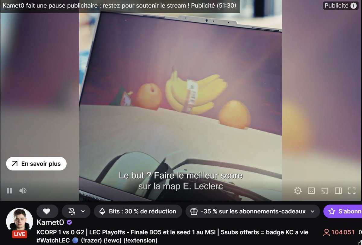A2FNiso's tweet photo. @KarmineCorp sublime go le 3-0 https://t.co/M1qVWbhkLf