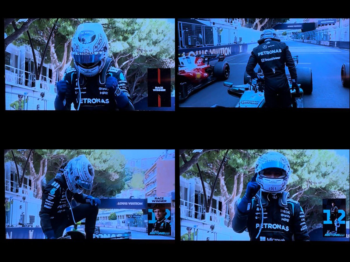 _luv_89_'s tweet photo. アントネッリ5連勝 !! 

#F1  #MonacoGP  🏎🏁 https://t.co/18bmFZuLYb