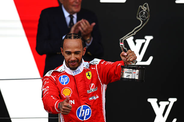 FanaticsFerrari's tweet photo. With 90 points after 6 races, this is Lewis Hamilton's best start to an F1 season since 2021.

Still got it 👑 https://t.co/doIXHGHSDC