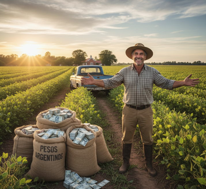 joedyken's tweet photo. @WhiteHouse You hurt our farmers...again.

You had to bail them out with our tax dollars...again.

You treated Argentina farmers better than our farmers.

You should change your slogan to Make Argentina Great Again!

Argentina - where you don't peso much! https://t.co/bxqgTNxK0g