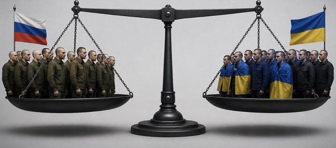 directentong's tweet photo. @LemotCambronne Si le nombre de prisonnier est équilibré, alors en toute logique le nombre de morts aussi => Alors le ratio de 2 morts russes pour 1 mort ukrainien c'est du pipeau, de la propagande, mais les NAFO-neuneus y croient https://t.co/UEWbuuCYPZ