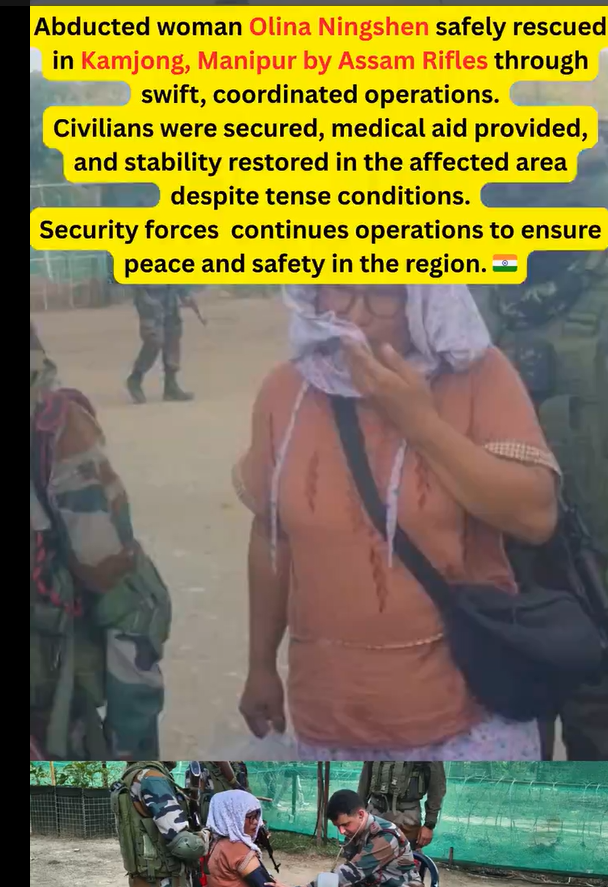 ombisapam's tweet photo. Before assigning blameremember the countless times #AssamRifles personnel have rescued civilians, provided medical aid, and supported communities across #Manipur
Disputes should be addressed through dialogue and due processLasting peace comes from cooperation, not confrontation https://t.co/4jo8lnVoQx