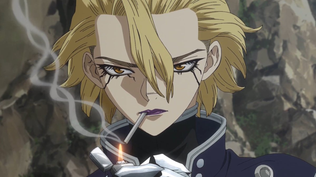 Sebario1234's tweet photo. Dr stone the final final final season cap 10

Se despetrifica a Stanley para q sea el piloto de la nave aparte se crea el smatphone q XD todo un ordenador se llevaba en la espalda.

Ha esta todo listo y los tripulantes y cohete ya estan en la luna, ya estamos a nada del final 😖 https://t.co/EDTuO8t8Fi