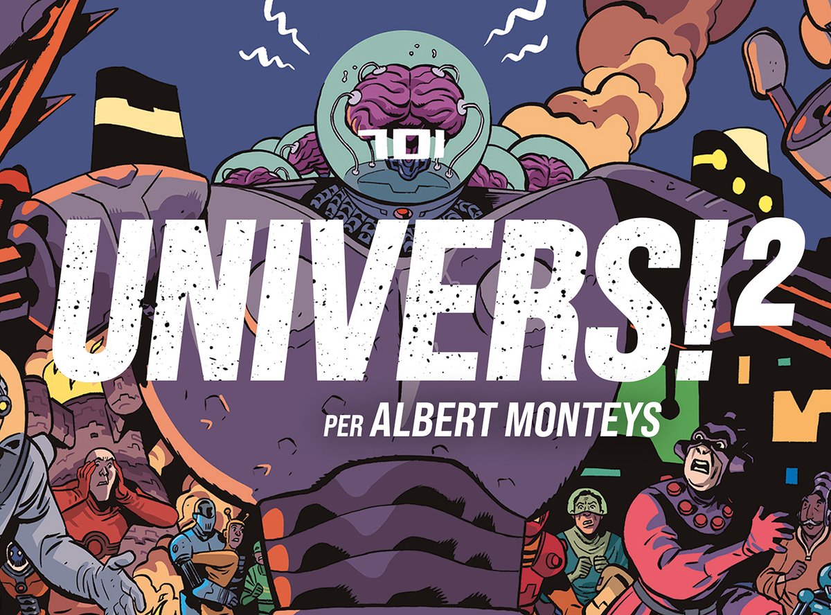 eloikraken's tweet photo. Doble ressenya a can Kraken: «Univers!» i «UInivers! 2» d'Albert Monteys d'ALbert Monteys.

Publicat per @MaiMesLlibres 

https://t.co/aD3VAmWRAF https://t.co/5Wh6R66HVP
