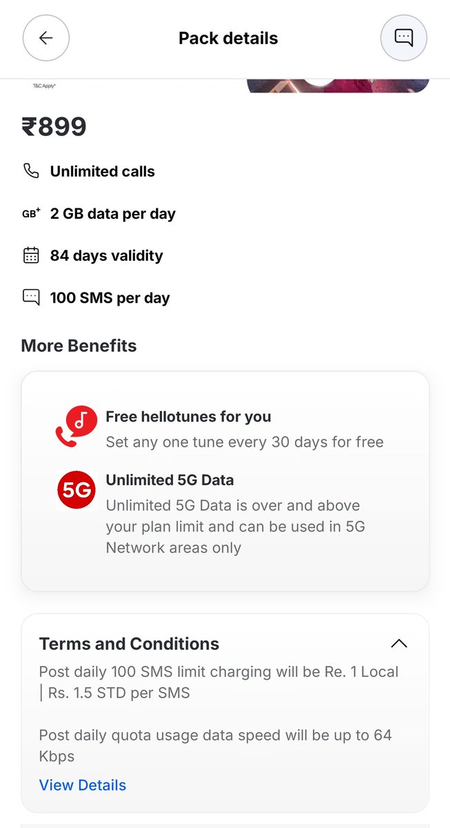 vi_malik17's tweet photo. Here's the proof — same ₹899 plan, same circle, different benefits shown to different users on the Airtel Thanks app itself.

This isn't a rumor. Airtel's own app shows it.

How is this acceptable, @airtelindia? https://t.co/ZcN3Nr6yxl