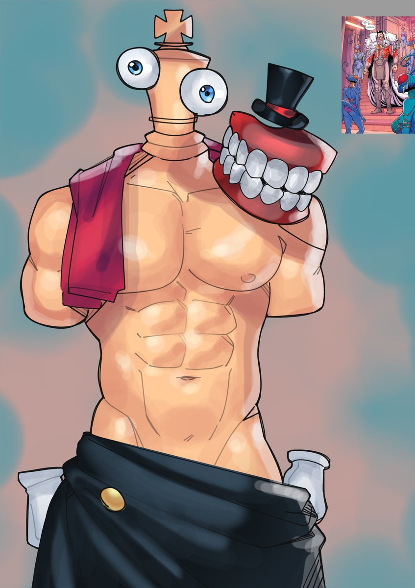 JohnJohnJohnny_'s tweet photo. for 100k I'm only drawing things like this now, sorry.

#tadcㅤㅤ https://t.co/5maF1R0Er5