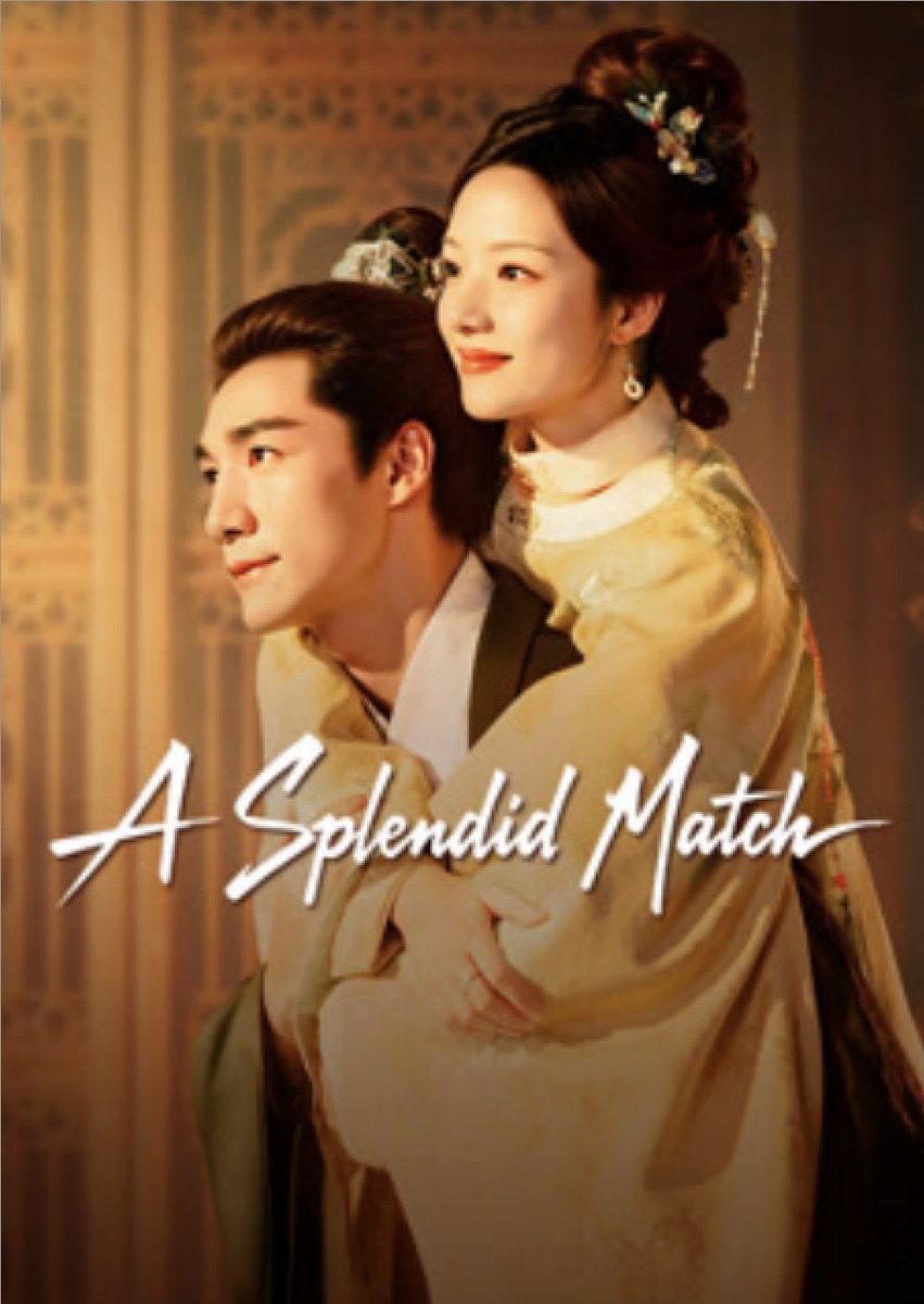 TVWatchtower's tweet photo. Cdrama series “A Splendid Match” filled my Regency Romance-craving heart with such joy. Starring Ren Min and Ci Sha, their crackling chemistry carried the series. Also spectacular performance by co-star WinWin (from Kpop group NCT), whose human-heart was felt throughout. (Series available on Viki)