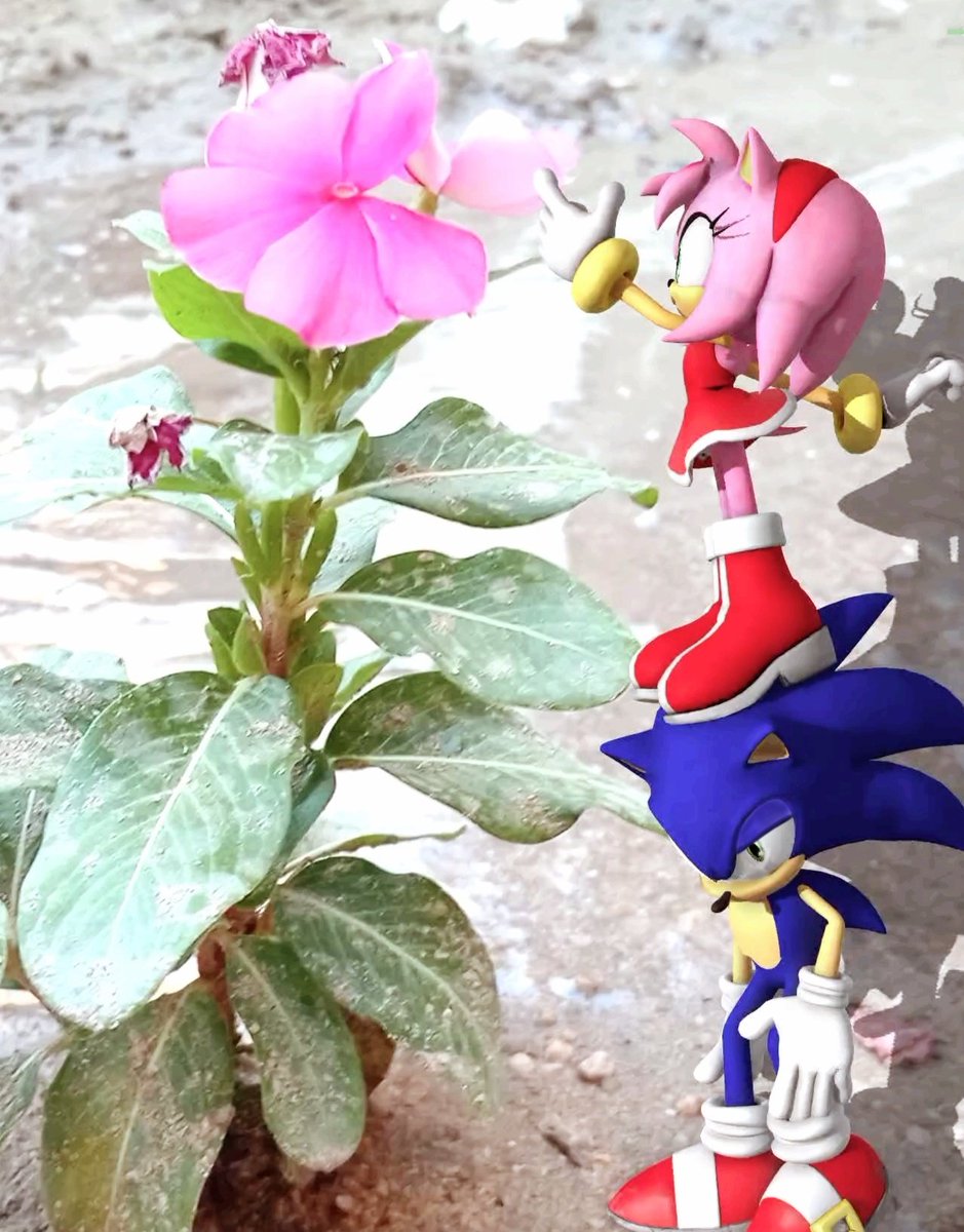 mohamedsonic97's tweet photo. Just a silly idea 😭🩷💙 #Sonamy https://t.co/rA4JVi4ULs
