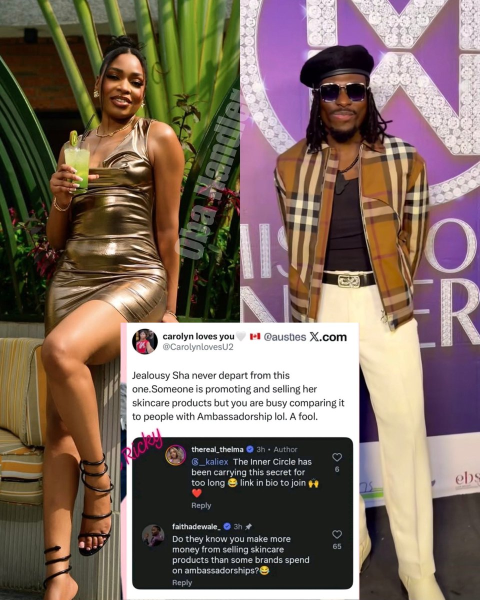 Oba_Handler's tweet photo. Some of you are educated but you are not intelligent. You are learned but you are not schooled. A very daft set of people. You have smart phone but ur brain is dull, uar charging ur phone while ur Brian is down.

You Guys are supposed to be vigilantes helping us to fight insecurities since you all have chosen be jobless and useless🙄 

Some fans were dragging Thelma, asking why she has no endorsement from cosmetics brands. And then Dr. Faith came to her rescue.  Thelma does not need a cosmetics brand to endorse her. She IS the brand. Check out Thelmalawsonartistry  

Imagine the narrative some of you constructed in your head, without watching the video. I think I'm in support that, Nigerian government should ban BBNaija because it's producing more useless and toxic people (fans) than APC ever did 🙄. 

Some of you honestly need to redirect that energy. Join the vigilante. Go and fight Boko Haram. Don't waste your passion. 

Watch the video below and educate yourself.  Link in comment section 🎥

#BBNaija #fyp  #highlights #bbnaijareunion