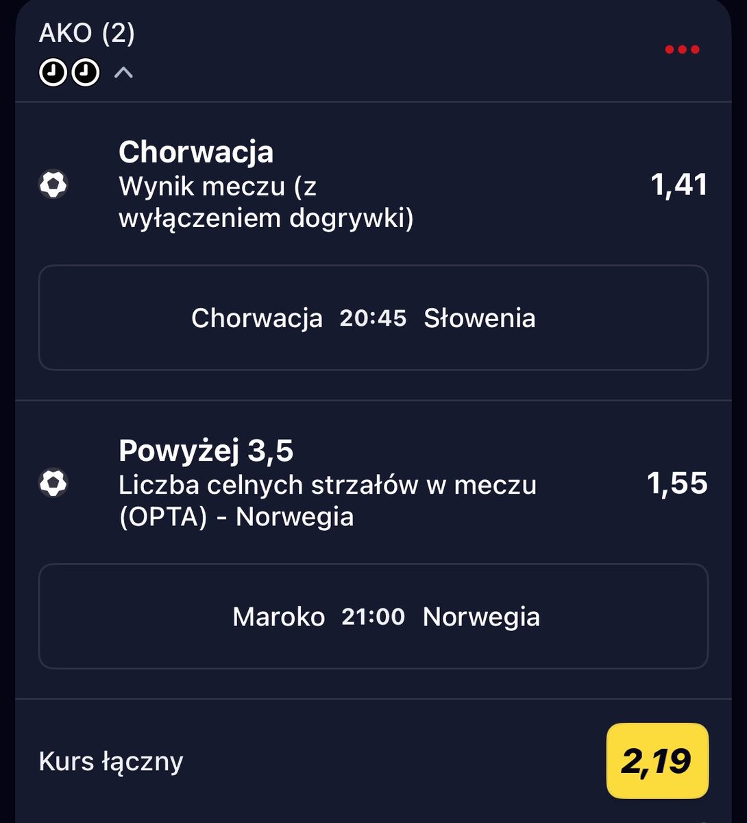 DoubleBet7's tweet photo. Dwie propozycje do zagrania na piłkę, dzień dzis ⚽️

Tenis niestety na ➖, Zverev nie zamknął tego 3-0/3-1 👀 https://t.co/f4mz1bIRxy