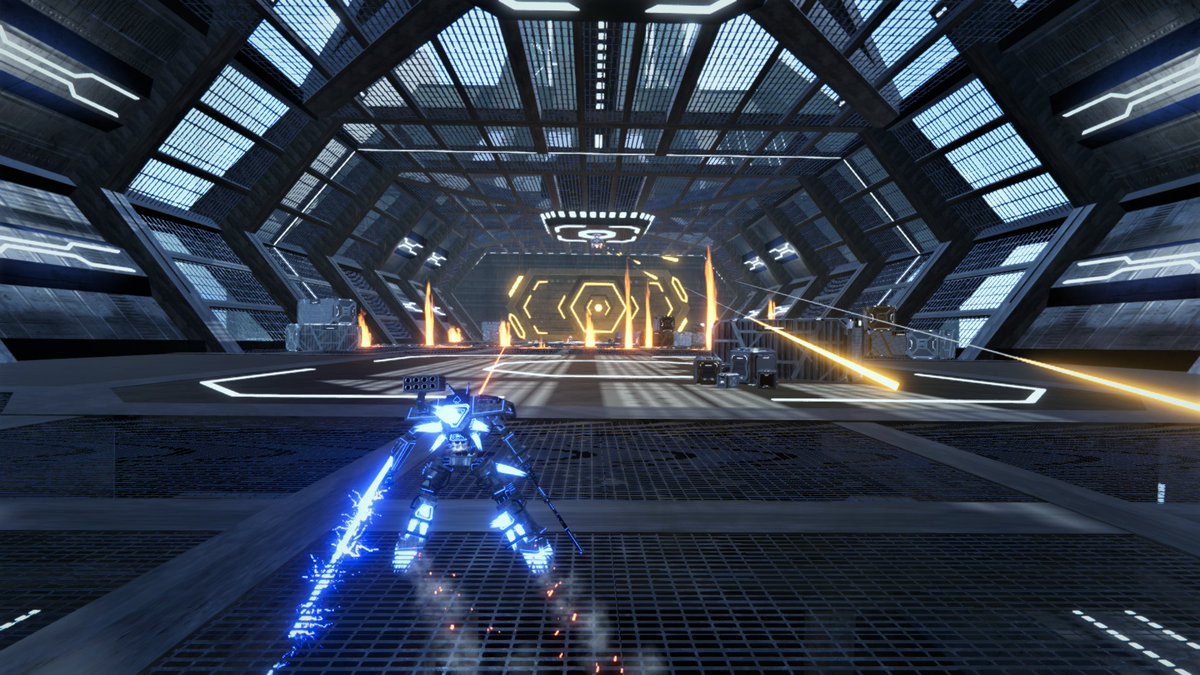 EmpyreumStudio's tweet photo. New screenshots from NEUROXUS v1.2.0.

The latest update brings a complete visual overhaul, improved combat responsiveness, enhanced effects, reworked environments, and numerous gameplay improvements throughout the entire game.

Steam:
https://t.co/8SLGQrJAeW

#indiegame #mecha https://t.co/47uG8wpNpf
