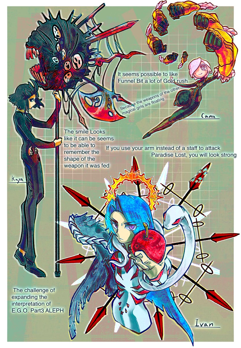 SugaruBaoth_A's tweet photo. [Selfrepost]
Do you all remember the “The Challenge of Expanding the Interpretation E.G.O.” series I was working on a few months ago? I plan to give these ideas a full reboot soon, with an eye toward potentially publishing them as a fanmadebooklet in the future. Stay tuned! ✨ https://t.co/5K6pVK9186