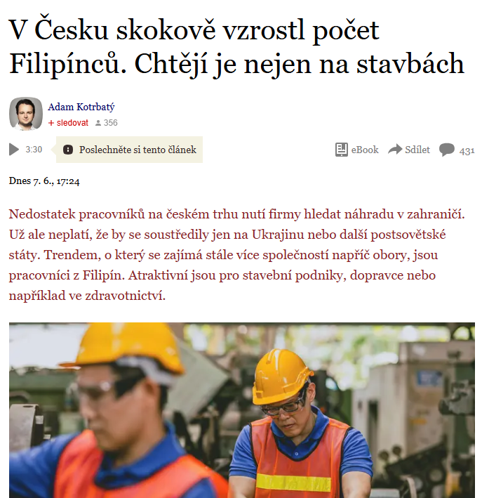 _Roman_Maca's tweet photo. A voliči SPD, kteří mají o práci představu, že každý den celou pracovní dobu prosedí v hospodě, za což budou brát minimálně sto tisíc měsíčně a nikdo po nich nebude nic chtít, tak voliči SPD už zase ostrouhají. Po Ukrajincích jim práci seberou i Filipínci. Tomio, jednej! 🤣🤣🤣 https://t.co/qkfBC2yyMz