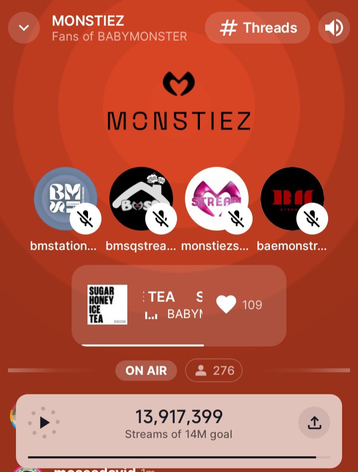 forbabymonster's tweet photo. [📢] Join Stationhead Monstiez if you can please, you can also park your account there before you sleep! 

🔗https://t.co/gCbhf4jgdw

#BABYMONSTER #베이비몬스터 @YGBABYMONSTER_ https://t.co/8EXfngKn35