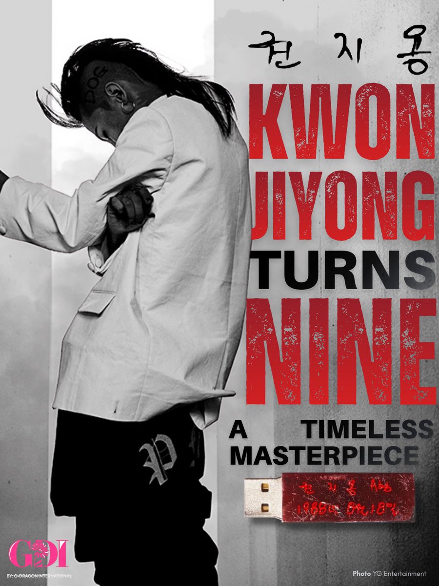 gdragonintl's tweet photo. KWON JI YONG TURNS NINE — A TIMELESS MASTERPIECE

Nine years after its release, KWON JI YONG remains one of the most personal and groundbreaking projects in Korean music. More than an album, it was a statement of identity—stripping away the superstar image to reveal the artist, the creator, and the person behind the name.

From its unconventional USB format to its introspective storytelling, KWON JI YONG challenged industry norms and redefined what an album could be. Tracks like Untitled, 2014, Super Star, and Divina Commedia showcased a deeper, more vulnerable side of G-Dragon, resonating with listeners around the world.

Nine years later, its influence continues to be felt across music, fashion, and culture. A project ahead of its time, KWON JI YONG remains a testament to artistic freedom, innovation, and authenticity.

9 years on, the masterpiece endures. 💿❤️

#KWONJIYONG9thAnniversary #KWONJIYONG #권지용 #GDRAGON