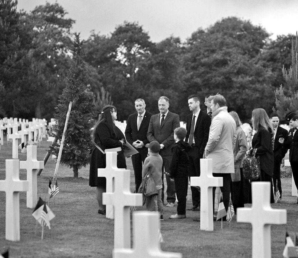NASAAdmin's tweet photo. The Senator said it best. It was the honor of a lifetime to jump into Normandy and take part in the commemoration events recognizing those who served and sacrificed on the anniversary of D-Day.

Very grateful to @SecWar, the @USSOCOM Para-Commandos, @USAmbFrance, and Senator Sheehy.