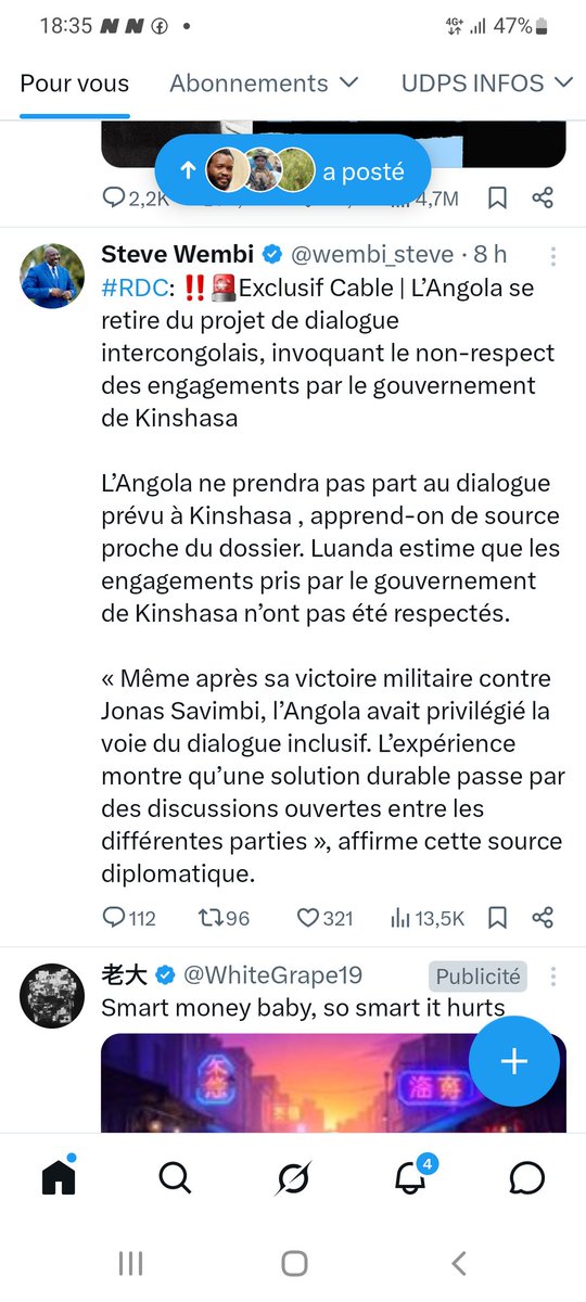 Yannick00196264's tweet photo. Apprend-on ,vraiment @wembi_steve?? Je comprend tt, vs vs alliez à des idiots comme vs que @drcJosephKabila a propumse de manière inconsciente. shame https://t.co/QhPpyjHvJ5