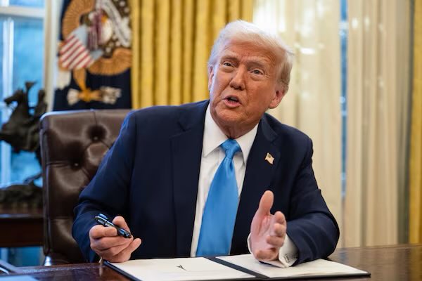 AFpost's tweet photo. President Trump says that he never promised “new no wars” on the campaign trail.

Follow: @AFpost https://t.co/xgKbkI7Zgm
