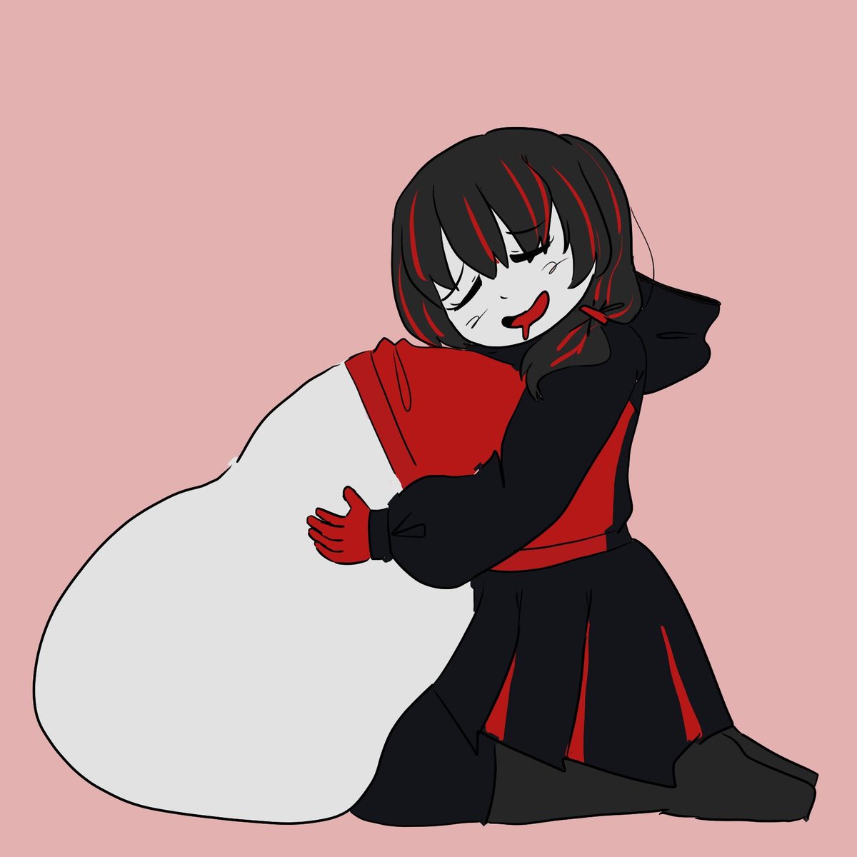 theapplebone64's tweet photo. Ofcourse i can swallow you, you taste so amazing and you feel so good in my stomach~
I hope you haven't planned anything, because i'm not gonna let you out for a while, so you might as well sit back and relax. 
Mommy will take good care of you~

#Vore #Endovore https://t.co/OK8EZP7vZu