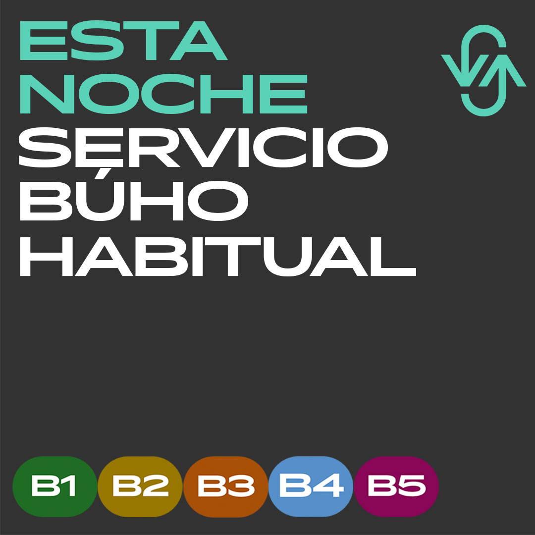 AuvasaVLL's tweet photo. 📢 Tenemos en marcha el #ServicioBúho

⏰ Servicios desde la #ZonaCentro hasta las 3:00 horas

👉 Vuelve a casa de forma cómoda y rápida #MejorEnBUS 🚍

👧 Y siempre segura con paradas para TODAS https://t.co/Qh9bYoSAMu