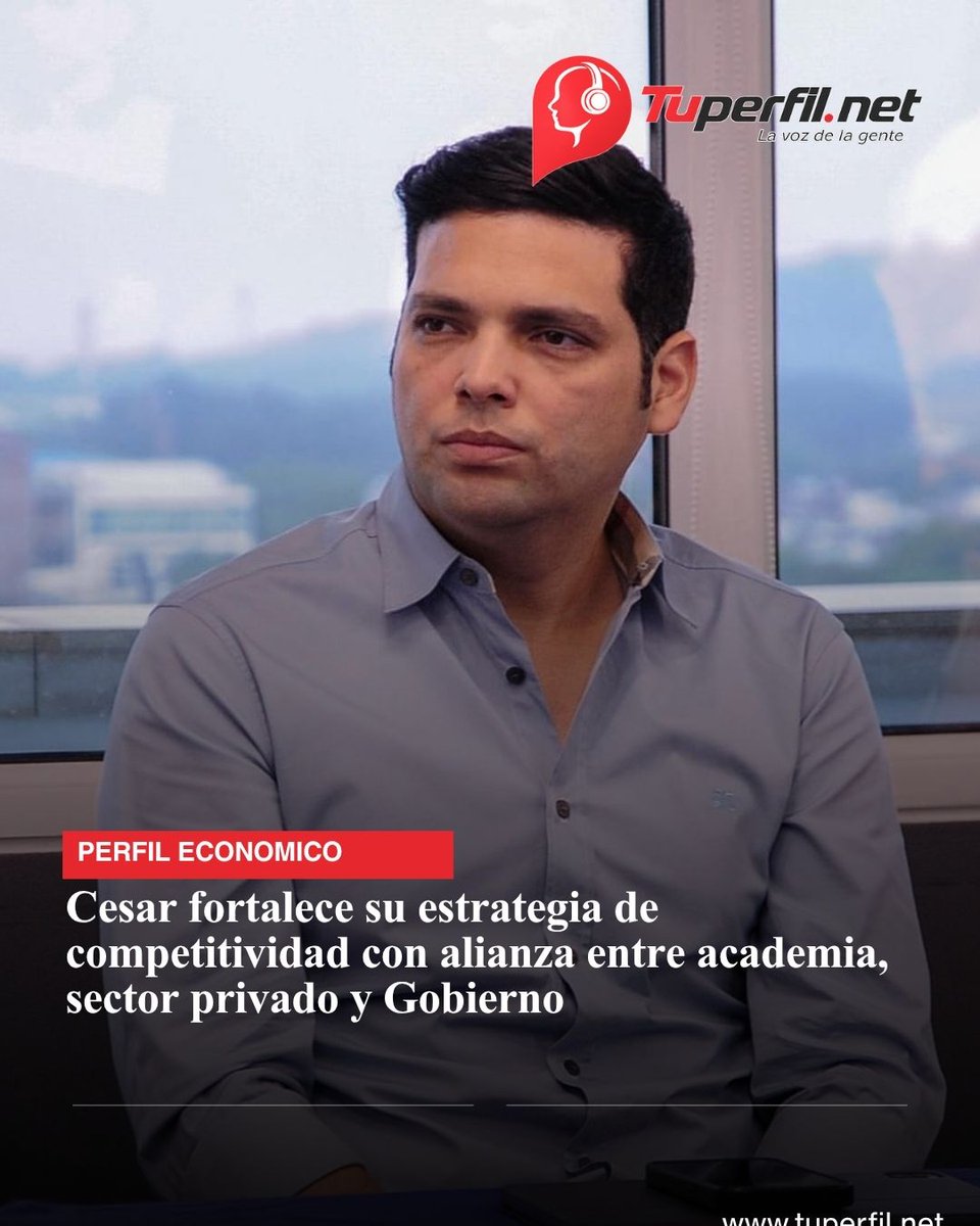 TuperfilNet's tweet photo. Cesar fortalece su estrategia de competitividad con alianza entre academia, sector privado y Gobierno

https://t.co/RPSJqH24Ll
#Noticias #Economico #Estrategia #Alianza #Academia https://t.co/6HTKHW1qNx