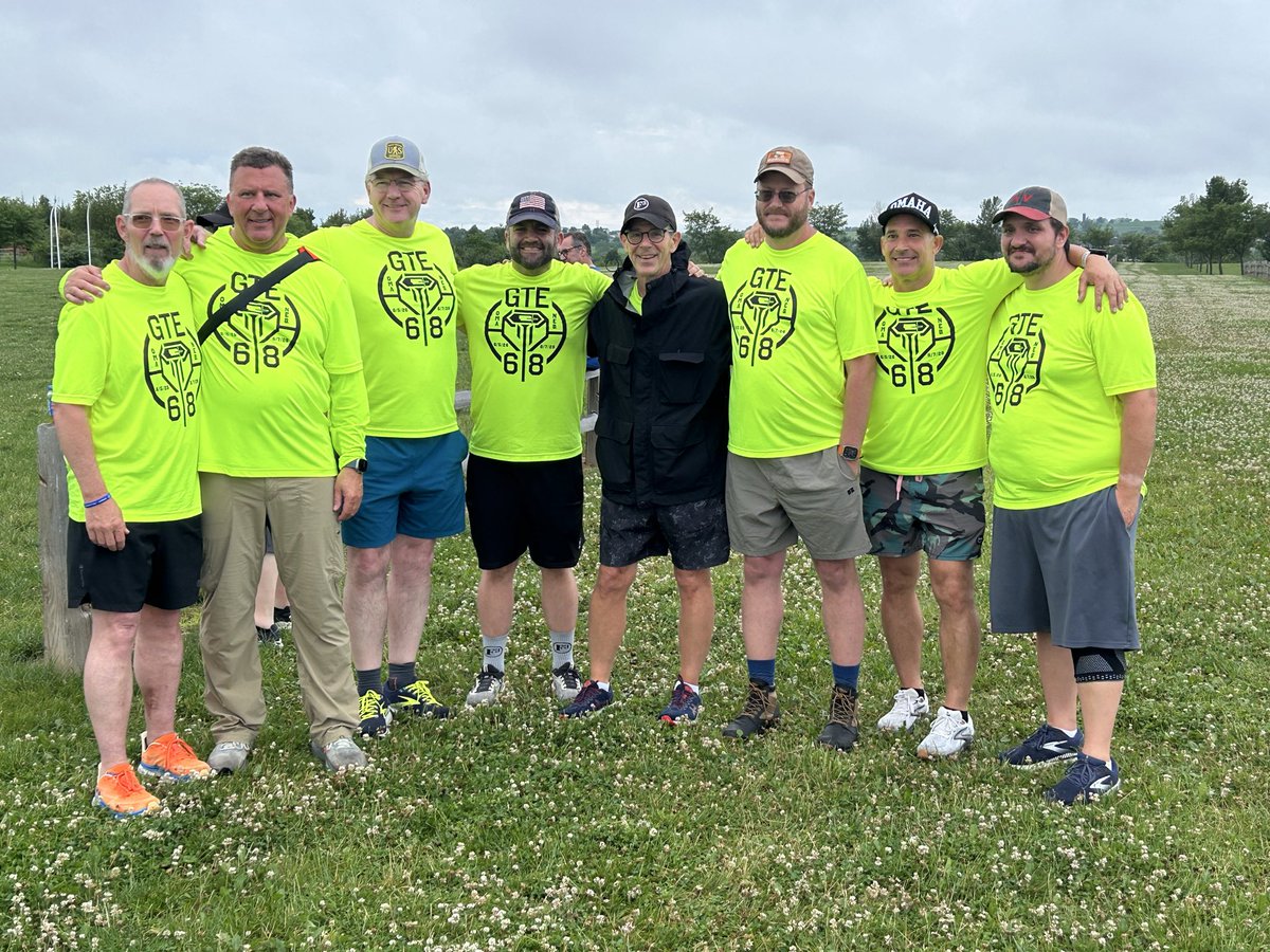 F3Omaha's tweet photo. Congratulations to all of those who completed the GTE event hosted by @F3Omaha this weekend - all participants finished.  Shout out to the support crew, visiting PAX and Akron and Tommy Boy for your leadership 
@F3Nation https://t.co/jMIqAZzqwi