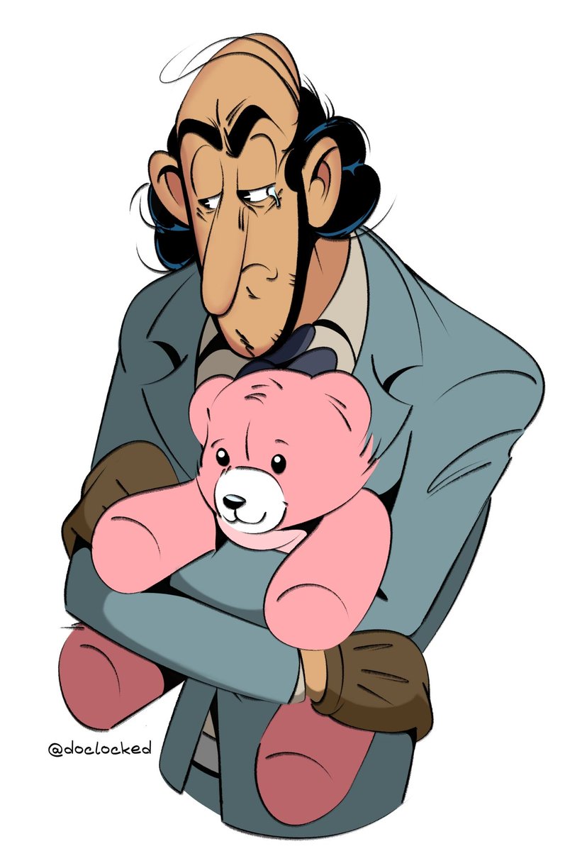 HailHumdinger's tweet photo. I won this teddy bear from a claw machine. 🧸

#BandeDessinee #Spirou #SpirouandFantasio #SpirouetFantasio #Zorglub #ArtistOnTwitter #myart https://t.co/8p5BGSIItW