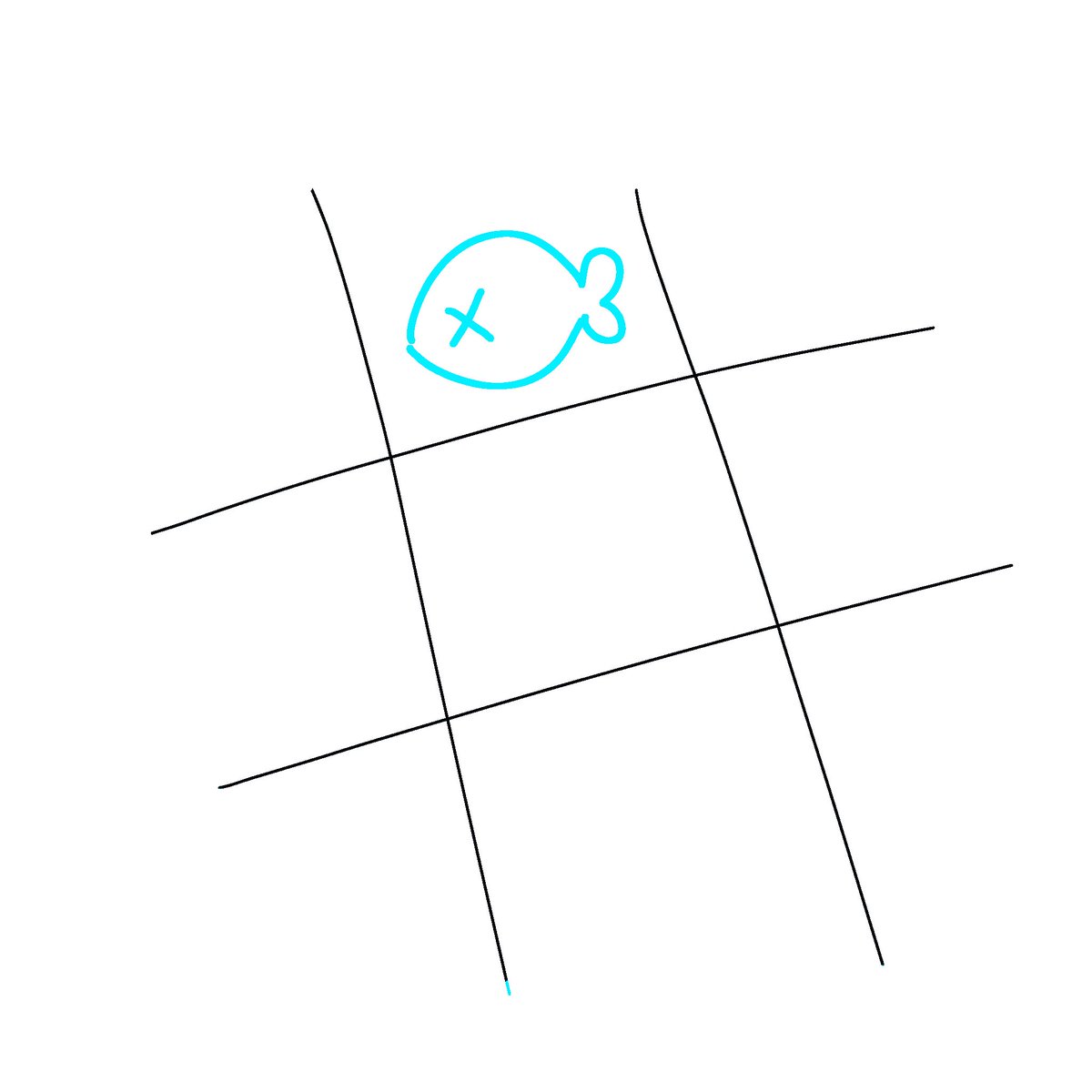 ComputerlingTWT's tweet photo. 🐟: anyoneeee interested in a game of tic tac toe?? >:]

#computerlingtwt https://t.co/tkebzRFkKo