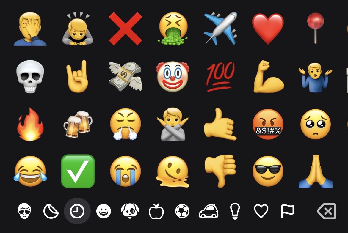 DerekButt8's tweet photo. Recent emoji doxx https://t.co/o0dZm8emNO