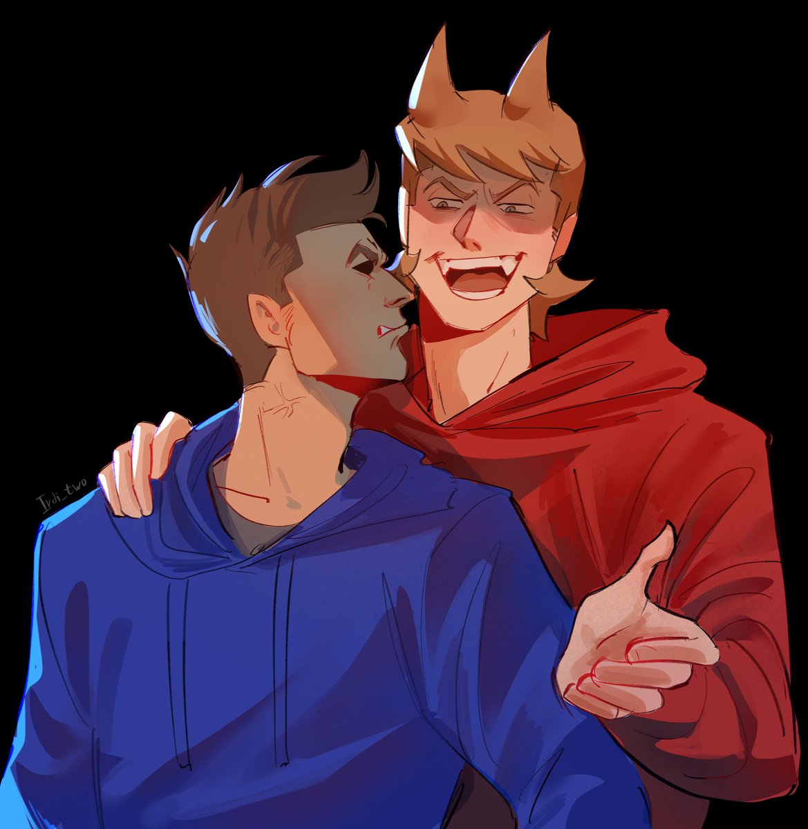 irdi_two's tweet photo. toxic yaoi...
#tomtord #eddsword https://t.co/Q6vvRbAcIz