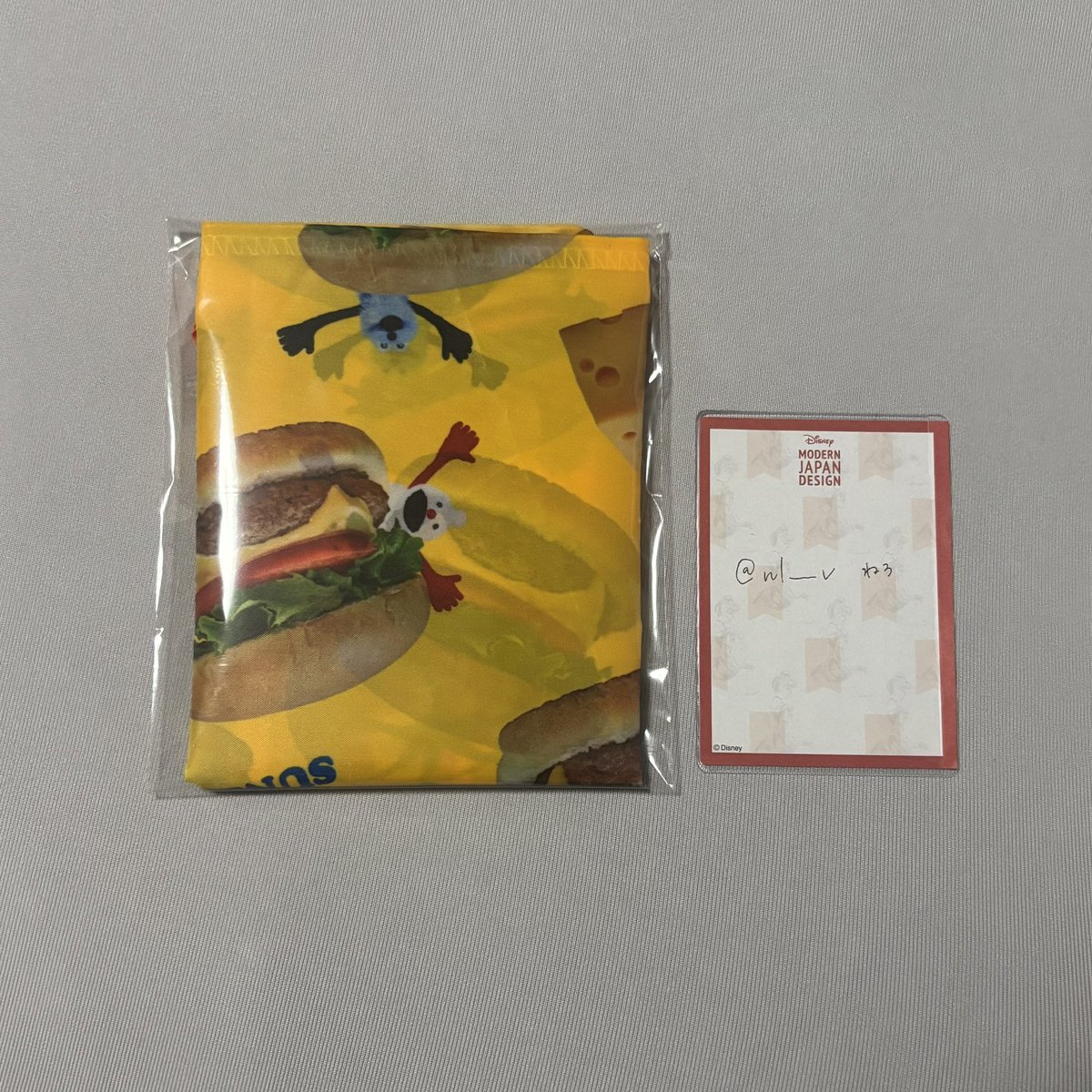 nl___v's tweet photo. パペットスンスン シークレットエコバッグ スンスン エコバッグ 交換

譲:ハンバーガー

求:チェリー>イチゴ、パフェ

郵送希望
検索からもお気軽にお声掛けください https://t.co/rosT5wKmXe