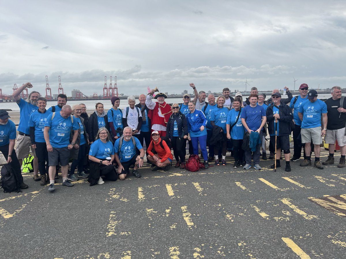OkellAndrew's tweet photo. The fabulous fundraisers from our Paul’s Place Team have now raised over £4750. 

All funds will go directly to supporting adults bereaved by suicide across the Merseyside area. Thank you all 🙏

https://t.co/3fTa2Jg2oM
#wirralwalk2026 #paulsplace #bct https://t.co/saoIZ8j6PY