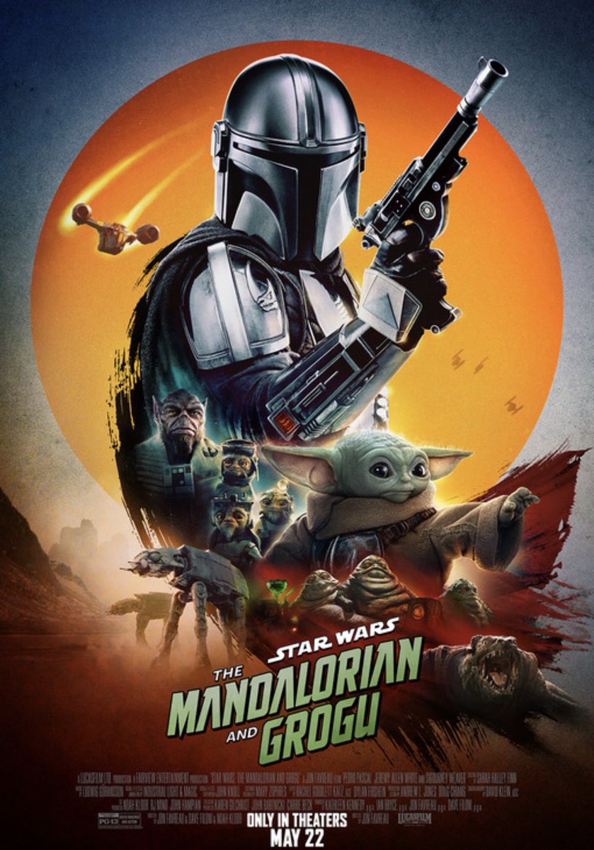 Grittster's tweet photo. #TheMandalorianAndGrogu is the first big screen Star Wars film since 2019 Here’s my Verdict… https://t.co/8PjRKPmlP1 https://t.co/wMRXyiB5lw