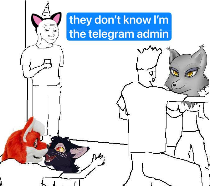 telegram's tweet photo. live tweeting from Furality: the hunt for furry fightclub https://t.co/yWqy34sEl7