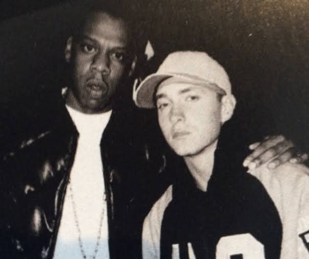 kenkaniffreal's tweet photo. Eminem and Jay-Z will share an interlude on the new joint project from Rakim, Kurupt &amp; Masta Killa. https://t.co/NN9V8Le3jR