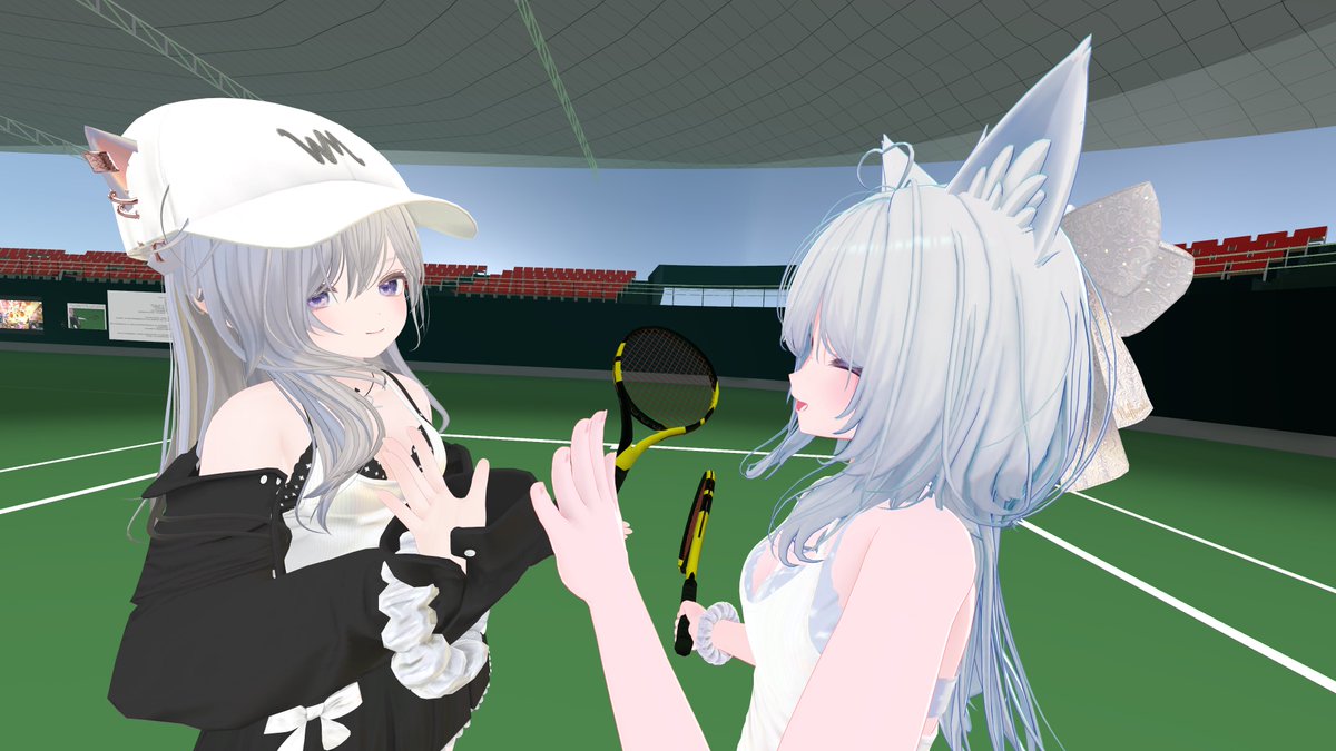 Miya_misc's tweet photo. 部活帰りは甘いものに限るよね🍰
#VRchat #Eku3D #ルミア3D https://t.co/leb2xydGaG