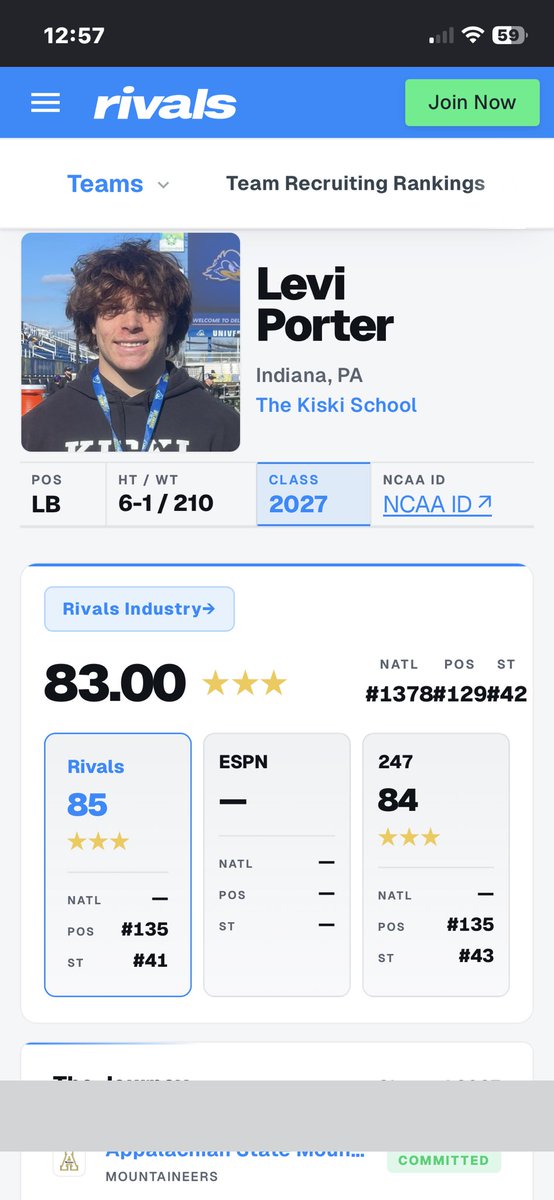 LeviPor56486950's tweet photo. Blessed to receive 3 Stars @On3 @247Sports @CoachSmetanka @TerronColson https://t.co/iNNHGQikp4
