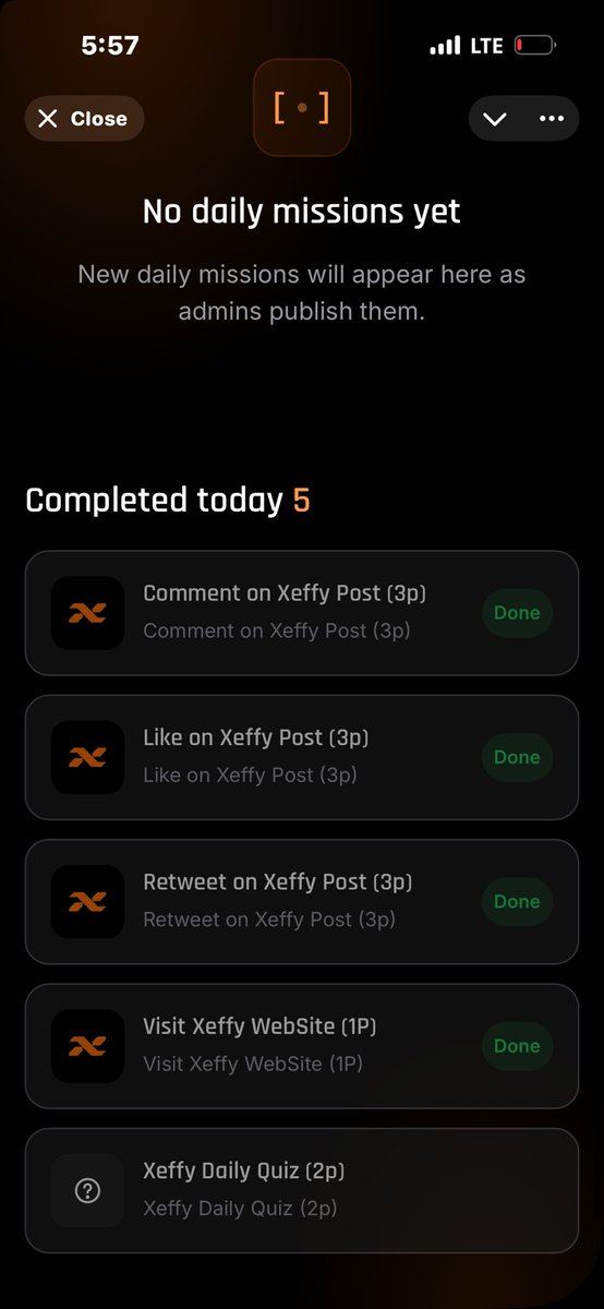 _MasterRich's tweet photo. Have you completed today’s task on @Xeffy_io 

How many points do you have now? https://t.co/WFtMVgTF43