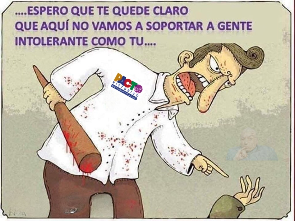 MisterIntruso's tweet photo. La política del amor del petrismo 
#DefensoresDeLaPatria https://t.co/lswJloFXZu